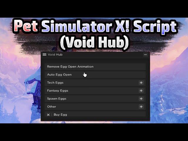 Pet Simulator X! Script - (AutoFarm, Open All Eggs, AutoEnchant & more) - pastebin