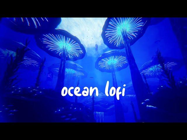 relaxing lofi music & underwater ambience  beats to relax/study to