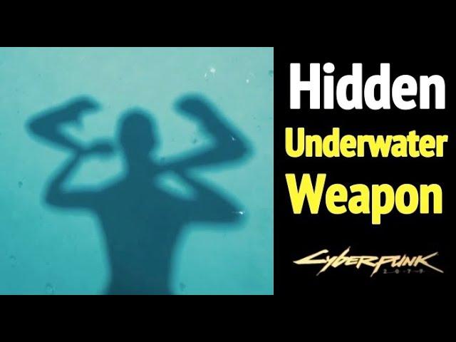 Hidden Underwater Katana and other Strange Discoveries in Cyberpunk 2077