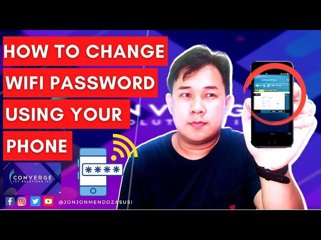 HOW TO CHANGE WIFI PASSWORD USING YOUR PHONE (UPDATED 2022)