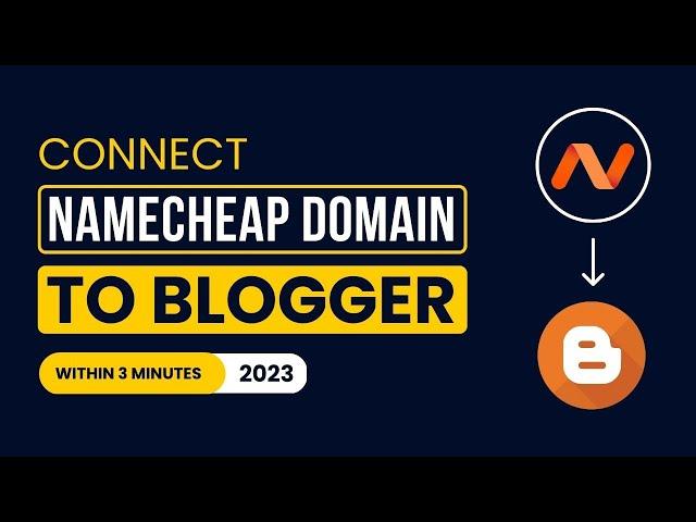 How To Connect Namecheap To Blogger 2024 | Namecheap Domain Setup Blogger