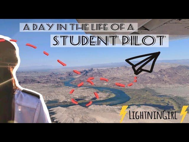 A Day In The Life Of A Student Pilot ️