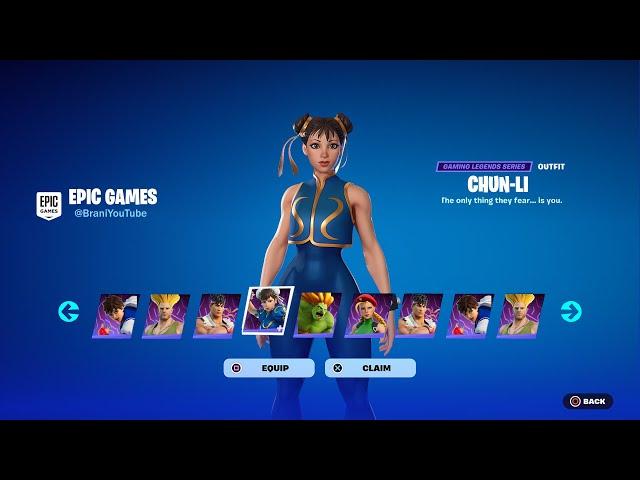 STREET FIGHTER SKINS RETURN RELEASE DATE IN FORTNITE ITEM SHOP CHAPTER 5 SEASON 3!