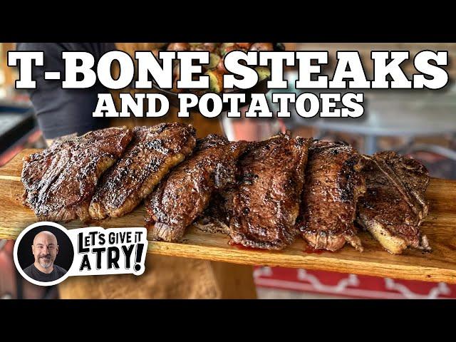 T-Bone Steak and Potatoes | Blackstone Griddles