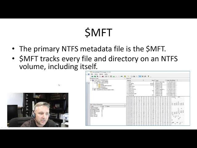 NTFS and MFT