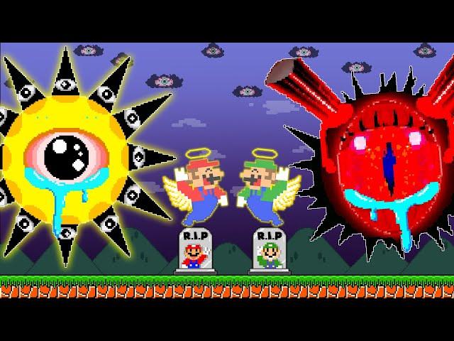 Mario Escape EVOLUTION of SPRUNKI MR.SUN Calamity ... R.I.P Mario and Luigi | Game Animation