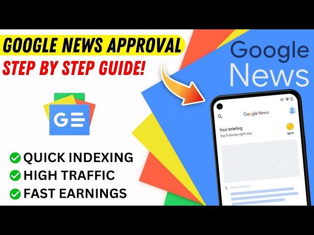 How To Submit Your Site on Google News Publisher Center | Google News Approval