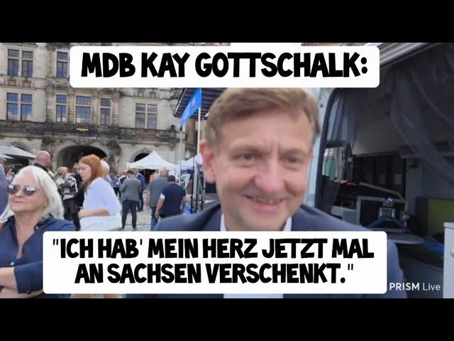 "Wir wollen Dinge verändern & das ist den Systemparteien nicht recht"  Kay Gottschalk AfD Interview