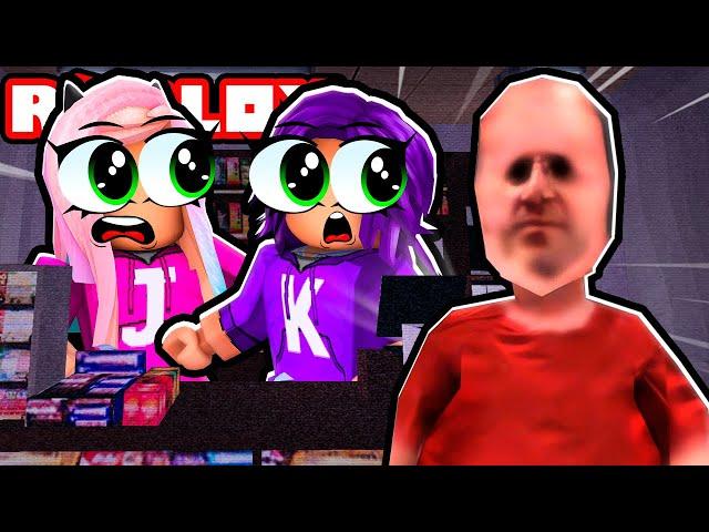 We worked as Cashiers at Midnight! | Roblox