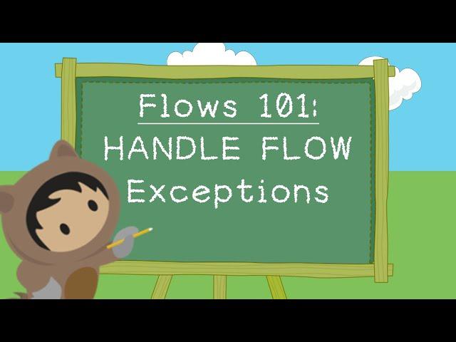 Handle & Display Flow Error using Fault Path