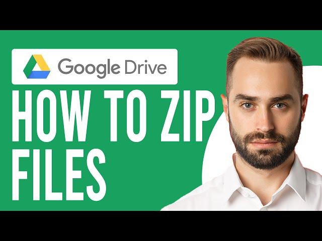 How to Zip Files in Google Drive (Easiest Way to Zip Files in Google Drive)