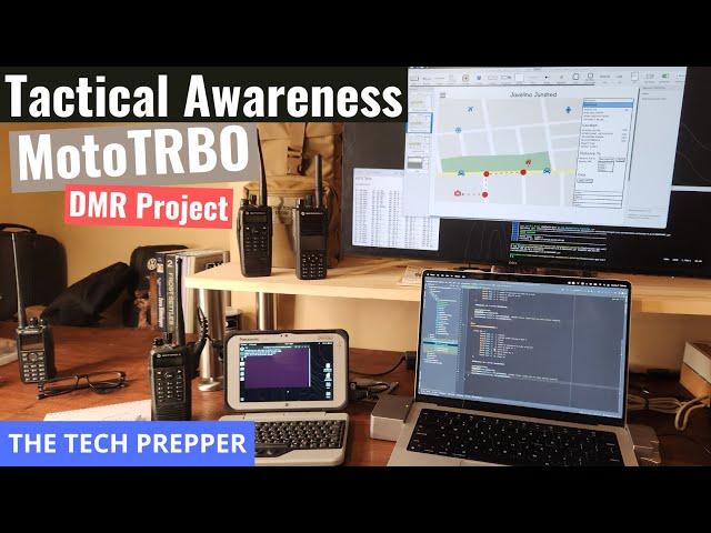 DMR for Tactical Awareness - A Sneak peek of my latest project with used Motorola MotoTRBO Radios