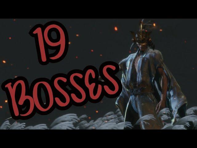 Sekiro - All bosses montage 28.07.2023