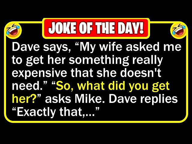  BEST JOKE OF THE DAY! - Two guys, Dave and Mike, are sitting at a bar, nursing... | Funny Jokes