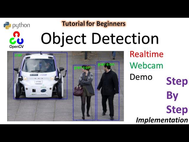 Object Detection using OpenCV | Python | Tutorial for beginners 2020