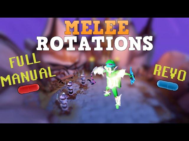 Revo and Full Manual Melee DPS Rotations | Runescape 3