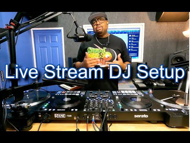 Live Stream Dj Setup tutorial