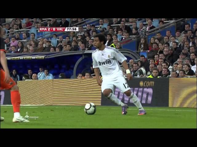 Cristiano Ronaldo goal vs Valencia 18/04/2010 HD 1080i by mzztter08