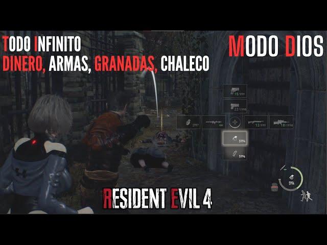 Como conseguir Todo Infinito Resident Evil 4 Remake FÁCIL (con CHEAT ENGINE)