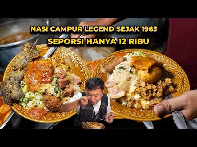 JUALAN NASI CAMPUR SUDAH GENERASI KE 4, TEMPATNYA GAK PERNAH PINDAH!