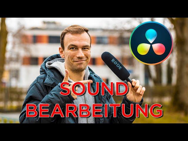 SOUND BEARBEITUNG in DAVINCI RESOLVE | Tutorial