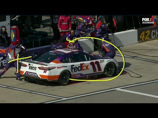 JOE GIBBS RACING NEW PIT STOP - 2022 TOYOTA OWNERS 400 NASCAR CUP SERIES AT RICHMOND