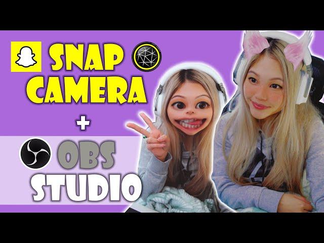 HOW TO INSTALL AND USE SNAP CAMERA ON OBS STUDIO | FILTER FUN!