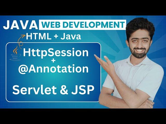 HttpSession & Annotaion in Java JSP | Java JSP & Servlet tutorial in Hindi | lecture 09