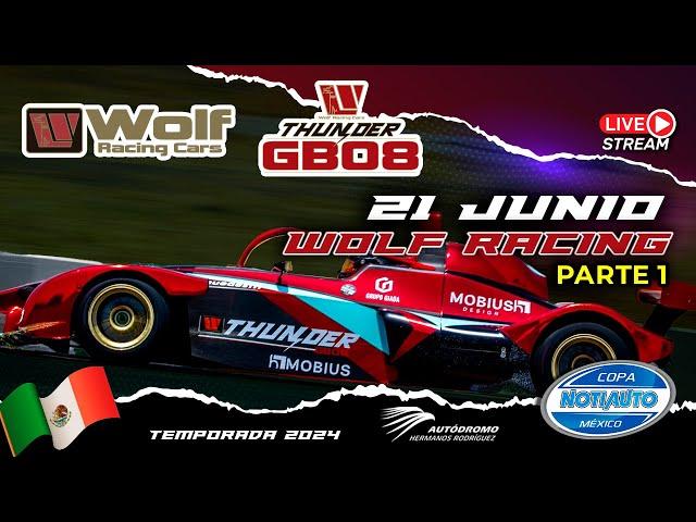 Fecha 1 - Fórmula Wolf México - Carrera 1 - AHR- Copa Notiauto 2024