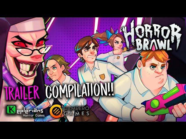 HORROR BRAWL CHARACTER REVEAL COMPILATION