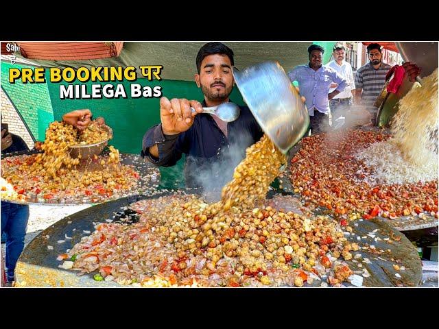 Haryana ke No 1 Tadke wale Chole Kulche | Street Food India | 3000 प्लेट Roz