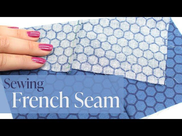 How to Sew a French Seam