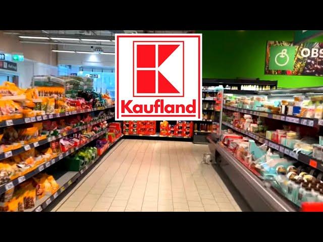 Food prices in Germany  Kaufland / Huge supermarket in Metzingen / Shopping