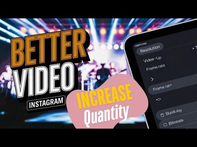 How To Upload High Quality Video On Instagram | How To Improve Video Quality? By Gyani Guru