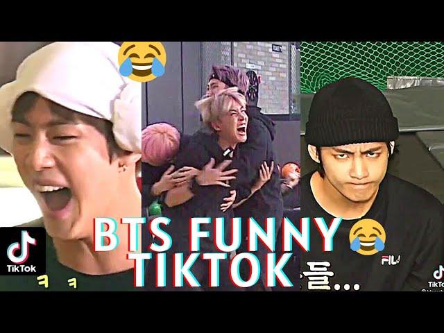 BTS Funny moments TikTok Compilation(try not to laugh!!)