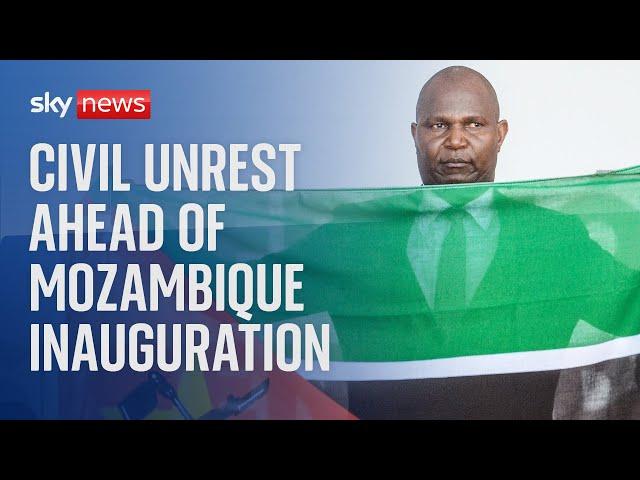 LIVE: Controversial inauguration for new Mozambique president after deadly protests