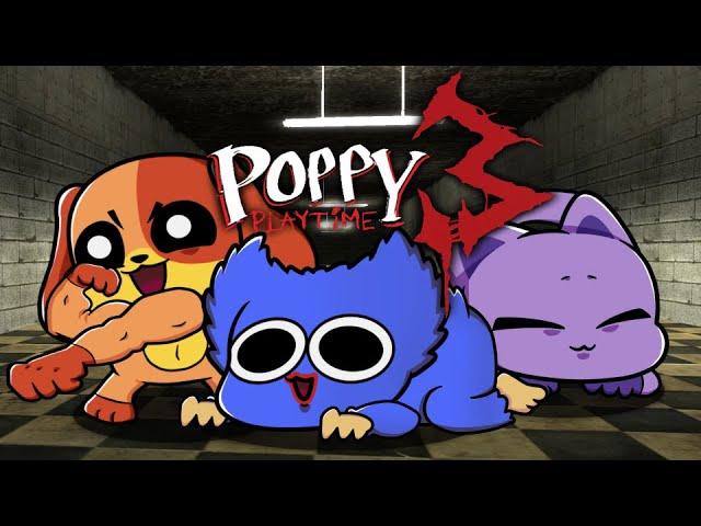 캣냅에게서 도망쳐! 파피 플레이타임 3 애니메이션 [ Poppy Playtime 3 animation : Run away from CatNap! ]