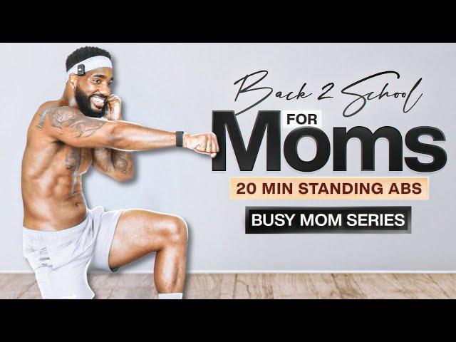 20 Min Standing Abs HIIT Workout | No Repeats & No Equipment | BACK 2 SCHOOL SERIES