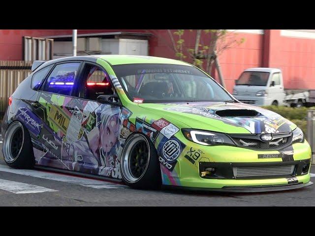 Clean Culture Japan 2023【搬入1】やっぱり走る改造車が一番っこいい(4K)