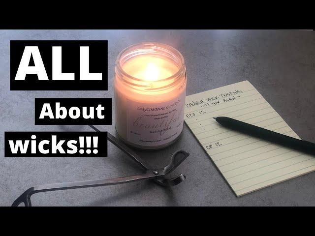 A Guide To Candle Wicks | How To Choose The Right Wick For Candle Making