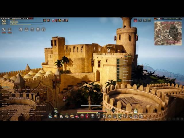 Black Desert Explorer - Замок Валенсии(Valencia castle). No commentary