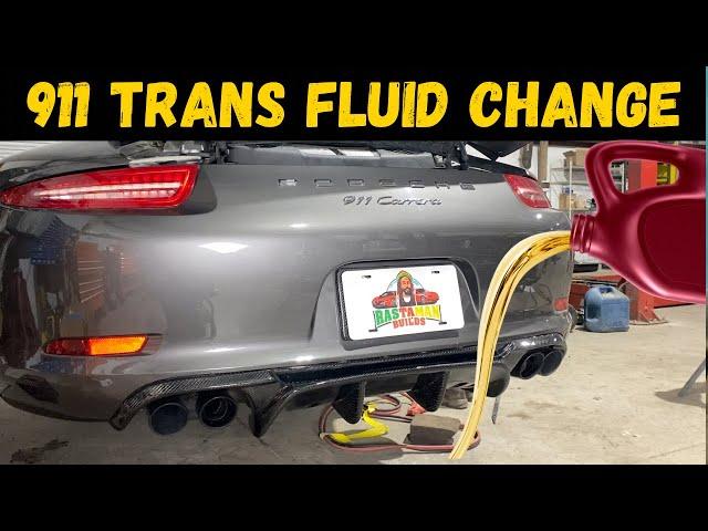 Porsche 991 Transmission Fluid Change: Complete DIY Guide (Save $$$ at the Dealer!)