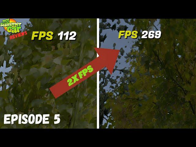 How to Increase FPS (Modern Optimization Plugin) Mod Review - My Summer Car