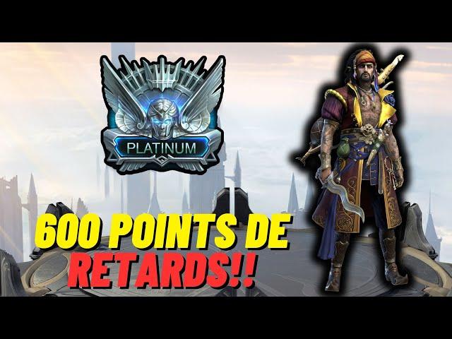 600 POINTS EN 30 MINUTES IMPOSSIBLE??!! ( rush platine ) [RAID SHADOW LEGENDS]