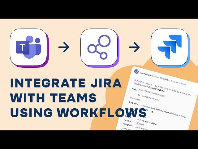 Microsoft Teams Workflows integration with Jira