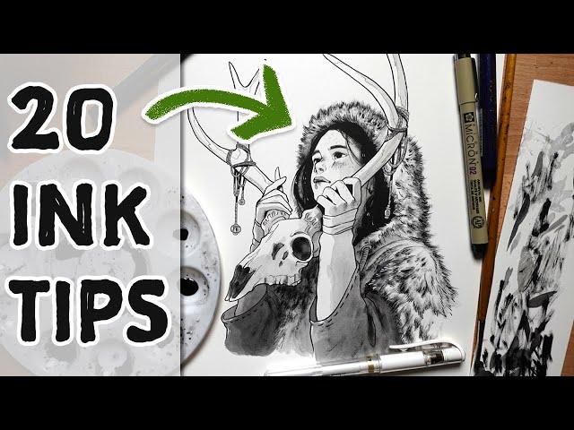 20 INK Tips for BEGINNERS!