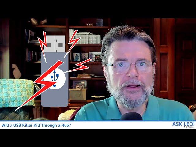 Will a USB Killer Kill Through a Hub?  Are you at risk no matter how a USB Killer connects?