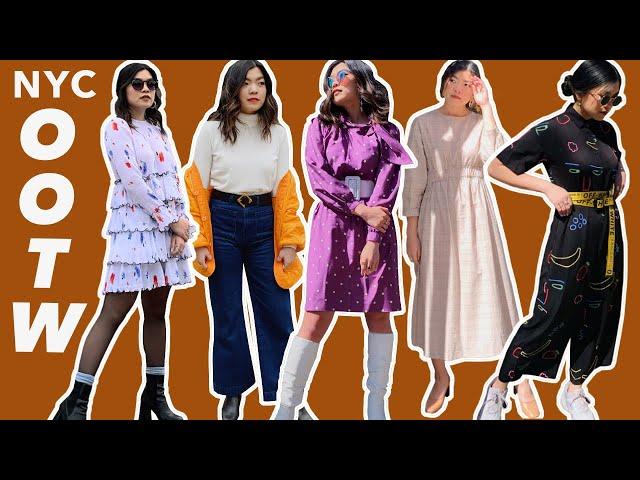 NYC OOTW! | Spring Outfit Inspo + Lookbook — ASOS, Shein, Vintage & More