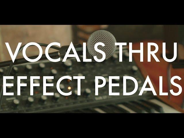 Part 6 - How I Use Vocals - Recording thru guitar effect pedals