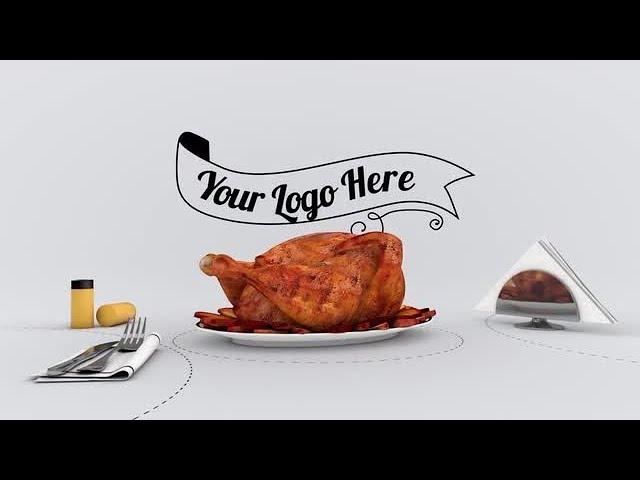 Food Promo Intro After Effects Templates